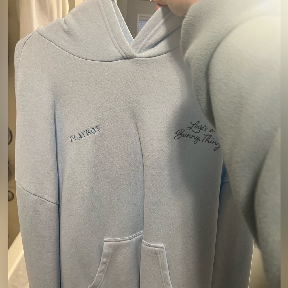 “Love is a bunny thing” playboy hoodie